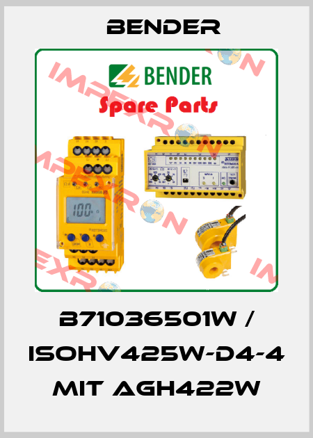 B71036501W / isoHV425W-D4-4 mit AGH422W Bender
