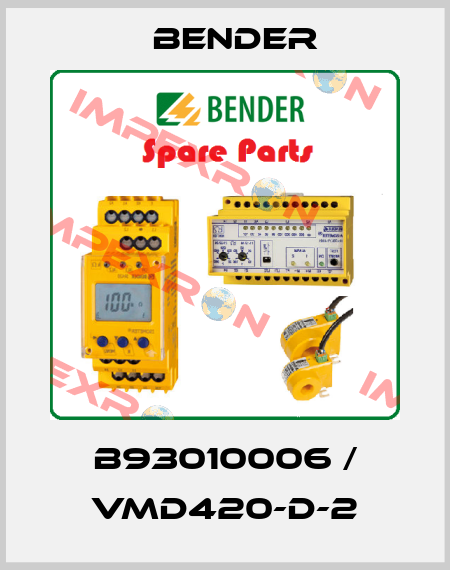 B93010006 / VMD420-D-2 Bender