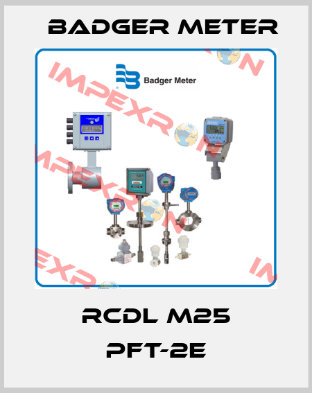 RCDL M25 PFT-2E Badger Meter