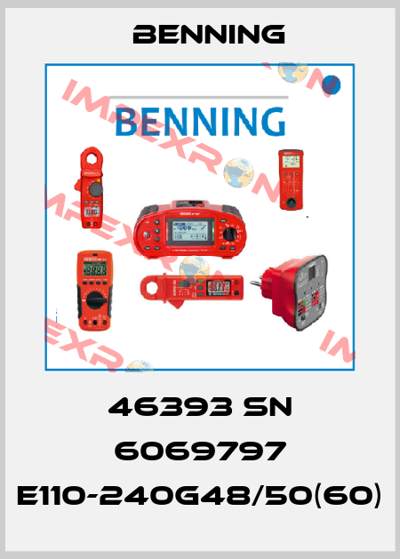 46393 SN 6069797 E110-240G48/50(60) Benning