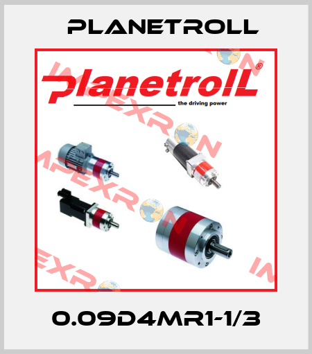 0.09D4MR1-1/3 Planetroll
