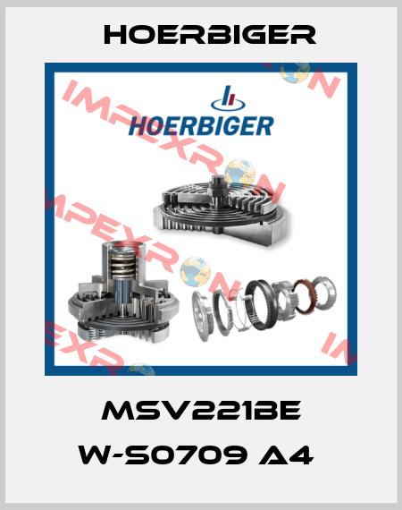 MSV221BE W-S0709 A4  Hoerbiger