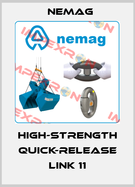 High-strength quick-release link 11 NEMAG