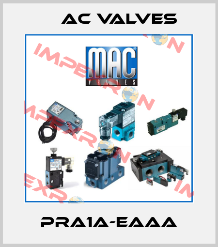 PRA1A-EAAA МAC Valves