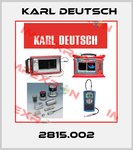 2815.002 Karl Deutsch