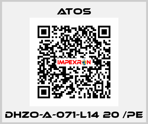 DHZO-A-071-L14 20 /PE Atos