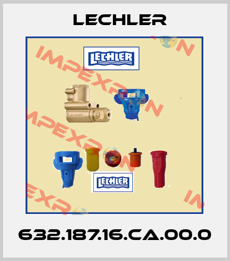 632.187.16.CA.00.0 Lechler