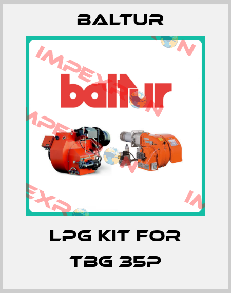 LPG kit for TBG 35P Baltur