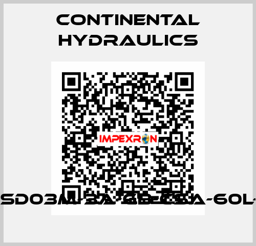 VSD03M-3A-GB-CSA-60L-C Continental Hydraulics