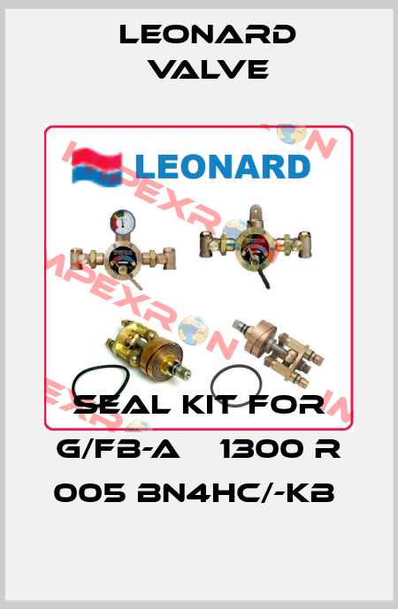 SEAL KIT FOR G/FB-A    1300 R 005 BN4HC/-KB  LEONARD VALVE