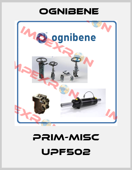 PRIM-MISC UPF502 Ognibene