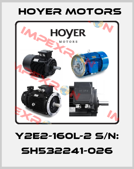 Y2E2-160L-2 S/N: SH532241-026 Hoyer Motors
