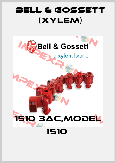 1510 3AC,MODEL 1510  Bell & Gossett (Xylem)