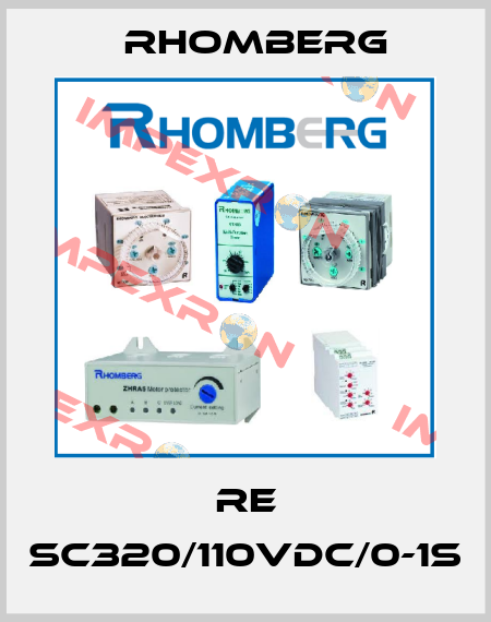 RE SC320/110VDC/0-1S Rhomberg