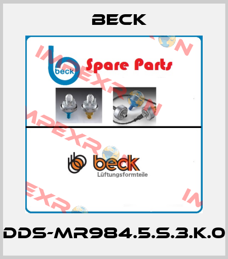 DDS-MR984.5.S.3.K.0 Beck