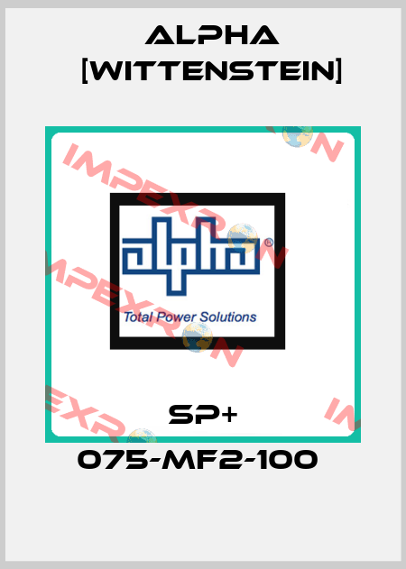 SP+ 075-MF2-100  Alpha [Wittenstein]