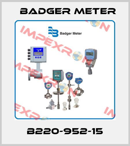 B220-952-15 Badger Meter