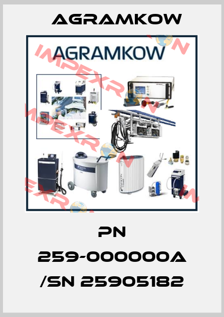 PN 259-000000A /SN 25905182 Agramkow