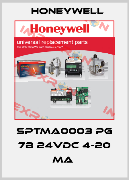 SPTMA0003 PG 7B 24VDC 4-20 MA  Honeywell