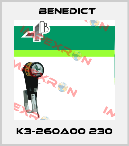 K3-260A00 230 Benedict