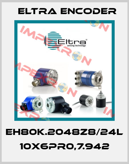 EH80K.2048Z8/24L 10X6PR0,7.942 Eltra Encoder