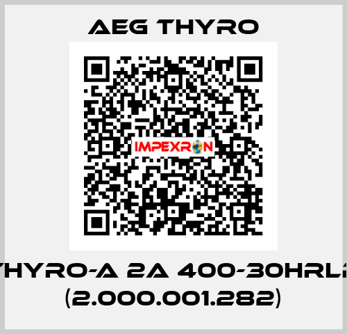 Thyro-A 2A 400-30HRLP (2.000.001.282) AEG THYRO