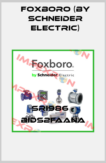 SRI986 - BIDS2FAANA Foxboro (by Schneider Electric)