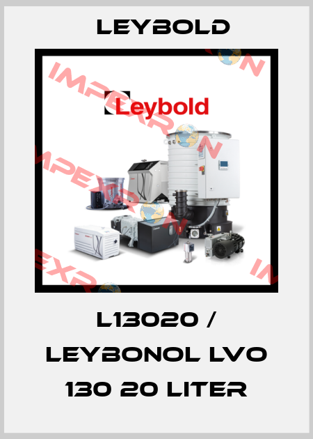 L13020 / LEYBONOL LVO 130 20 liter Leybold