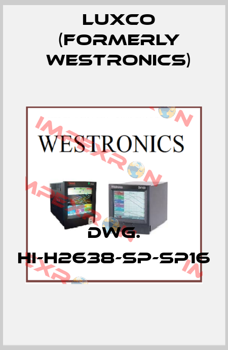 Dwg. HI-H2638-SP-SP16 Luxco (formerly Westronics)