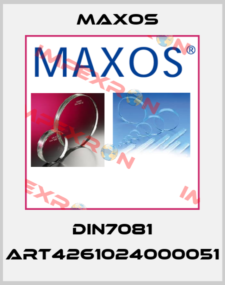 DIN7081 ART4261024000051 Maxos