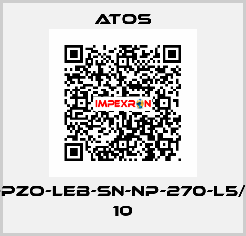 DPZO-LEB-SN-NP-270-L5/D 10 Atos