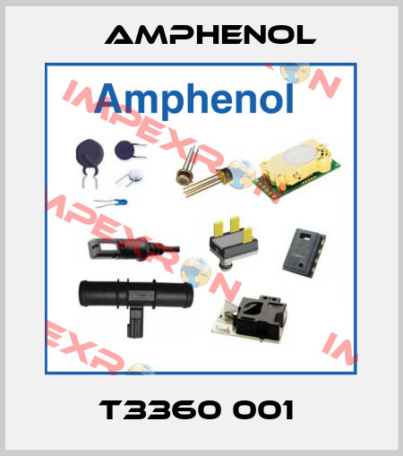 T3360 001  Amphenol