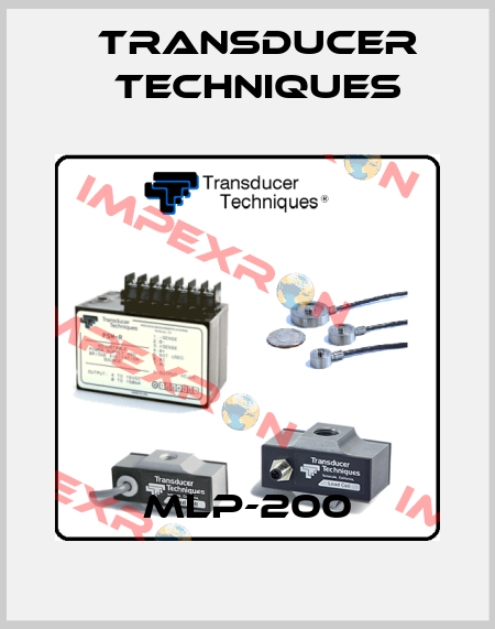MLP-200 Transducer Techniques