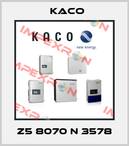 Z5 8070 N 3578 Kaco