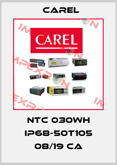 NTC 030WH IP68-50T105 08/19 CA Carel