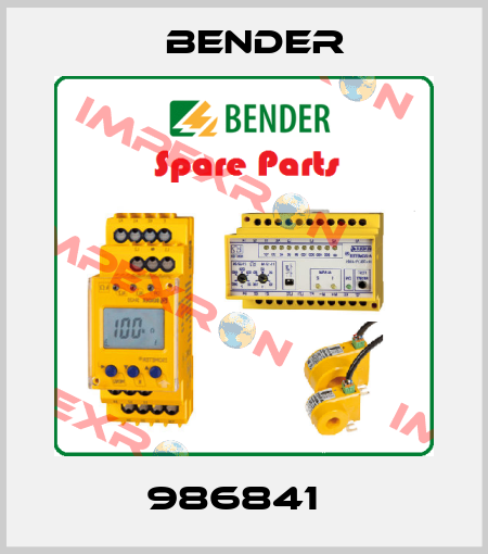 986841   Bender
