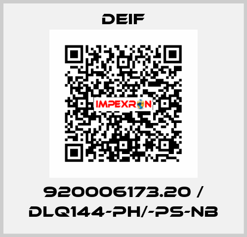 920006173.20 / DLQ144-ph/-ps-NB Deif