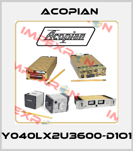 Y040LX2U3600-D1O1 Acopian