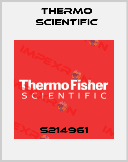 S214961 Thermo Scientific