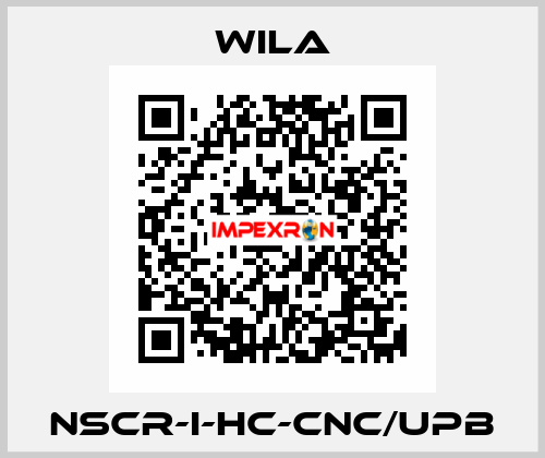 NSCR-I-HC-CNC/UPB Wila