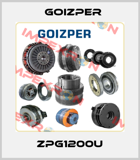 ZPG1200U Goizper