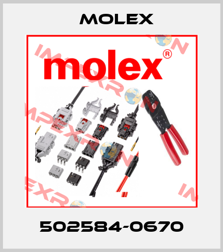 502584-0670 Molex