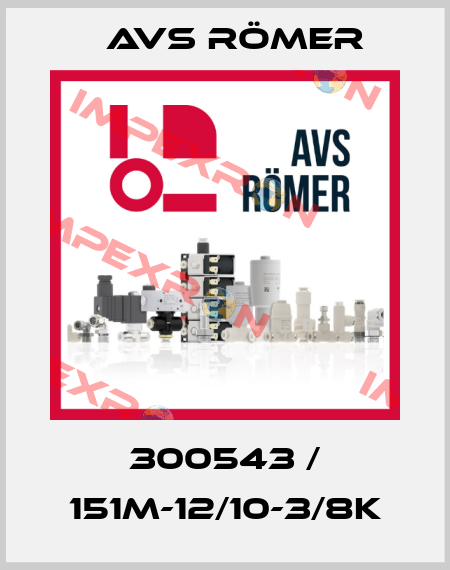 300543 / 151M-12/10-3/8K Avs Römer