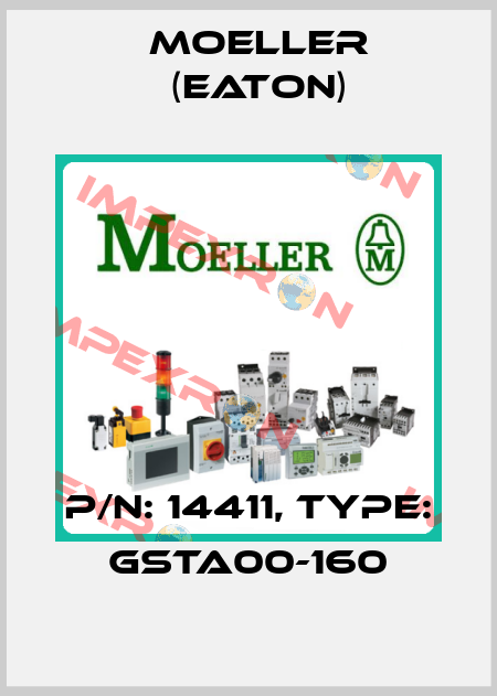 P/N: 14411, Type: GSTA00-160 Moeller (Eaton)