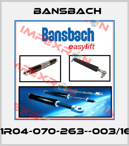 B9A1R04-070-263--003/1600N Bansbach
