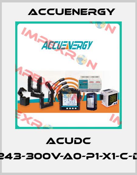 AcuDC 243-300v-A0-P1-X1-C-D Accuenergy