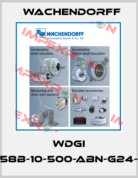WDGI 58B-10-500-ABN-G24- Wachendorff