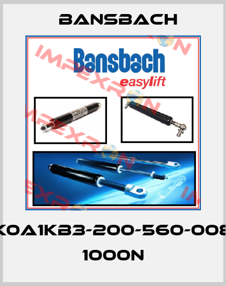 K0A1KB3-200-560-008  1000N Bansbach