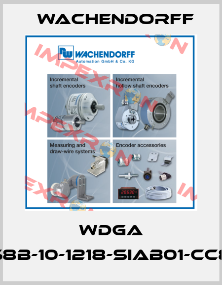 WDGA 58B-10-1218-SIAB01-CC8 Wachendorff