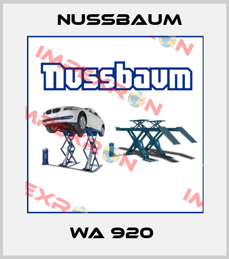 WA 920  Nussbaum